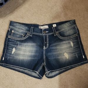 Jean shorts